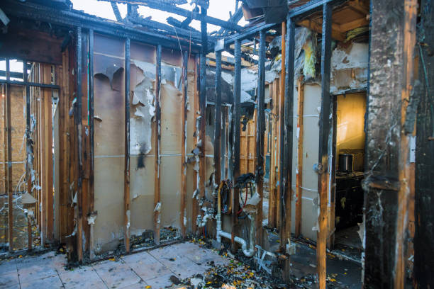 Professional Fire Damage Assessment technician working in Fanwood, NJ